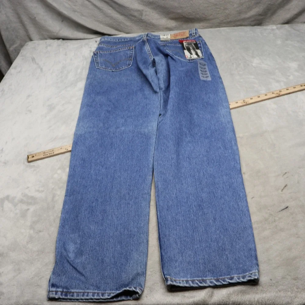 Levi's‎ 550 Jeans Mens 34x36 Medium Wash Relaxed Fit Denim Casual Work 32x36 NEW